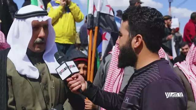 مقابلات مع وفود المتظاهرين وسؤالهم عن سبب حضورهم