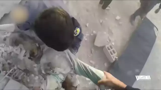 مجزرة روضة الأطفال في مدينة حرستا
