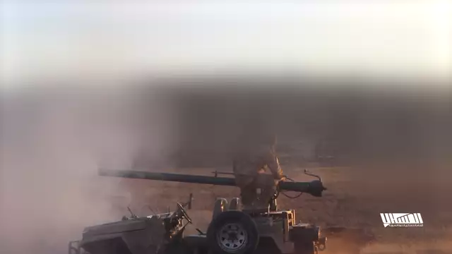 استهداف تجمعات عصابات الأسد على جبهة كفر بطيخ