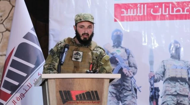 كلمة باسم الألوية العسكرية في غرفة عمليات الفتح المبين يلقيها الأخ ''لقمان الشامي''